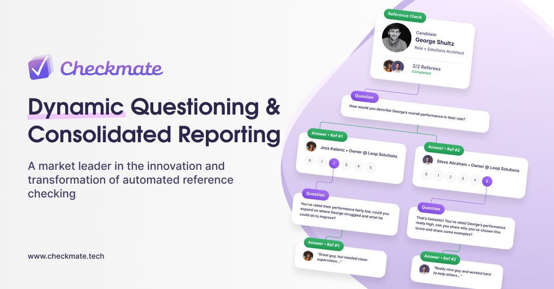 Checkmate Reference Checking And Background Screening Software